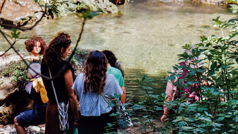 La cascade des Aygalades, sur la parcelle de la cité des arts de la rue, aux Aygalades (15e).
