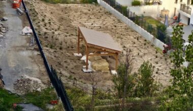 une ombrière en bois comme point final de la préservation de la carrière de la Corderie ?