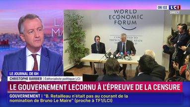 "La mécanique de la censure semble maintenant bien enclenchée", selon Christophe Barbier