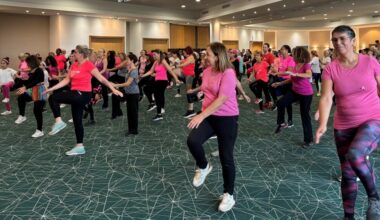 Unies dans l'effort et contre le cancer du sein