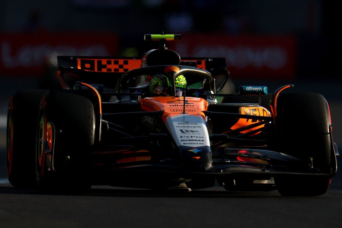 Lando Norris frappe fort avant les qualifications