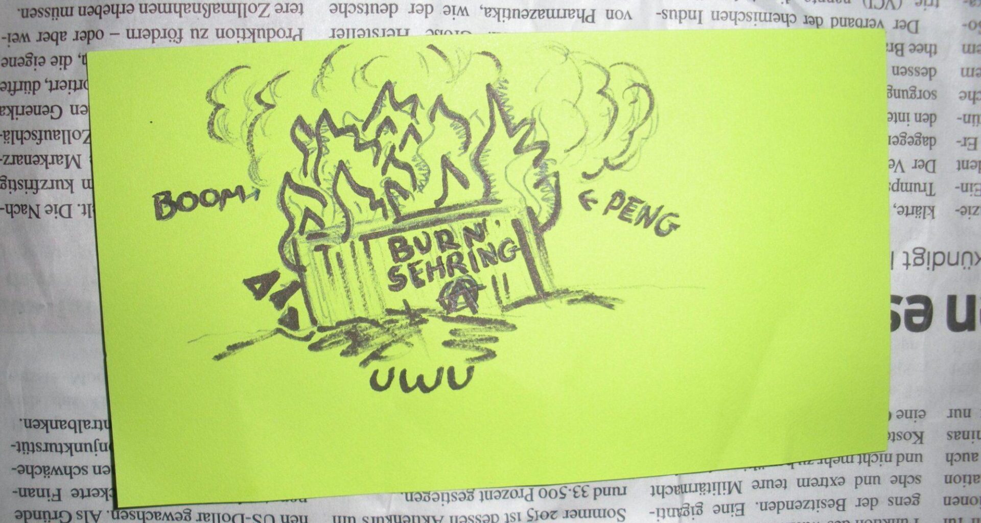 feu au conteneur de la gravière de Sehring – 🔴 Info Libertaire