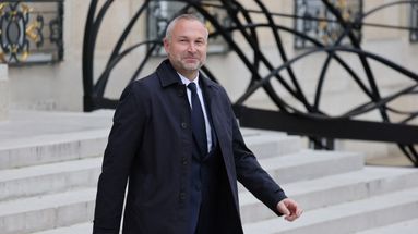 Laurent Panifous, président du groupe Liot à l'Assemblée nationale.