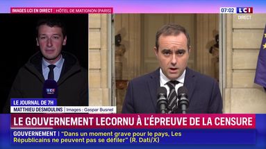 LCI : Matthieu Desmoulins en direct de Matignon
