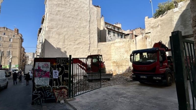 Le chantier du futur tiers-lieu de la rue d'Aubagne a commencé.
