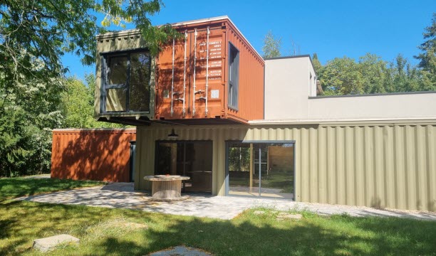 Le gîte aux caractéristiques uniques de la Pépinière. Photo Cecilia Cherrier