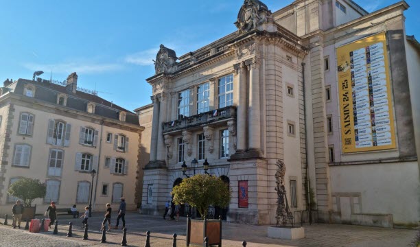 Le théâtre de Lunéville. Photo Emeline Piucco