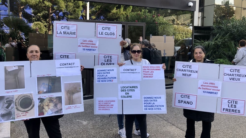 coup de colère des locataires de 13 Habitat