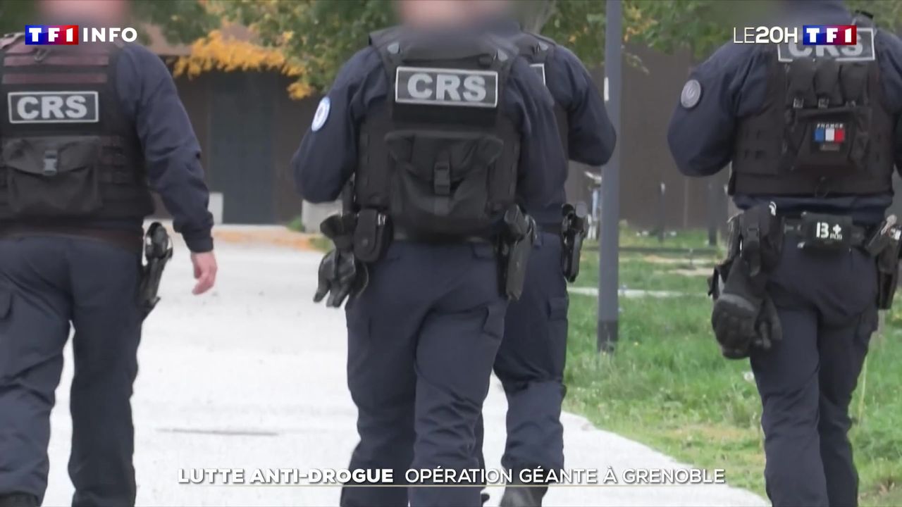 Lutte anti-drogue : opération géante à Grenoble