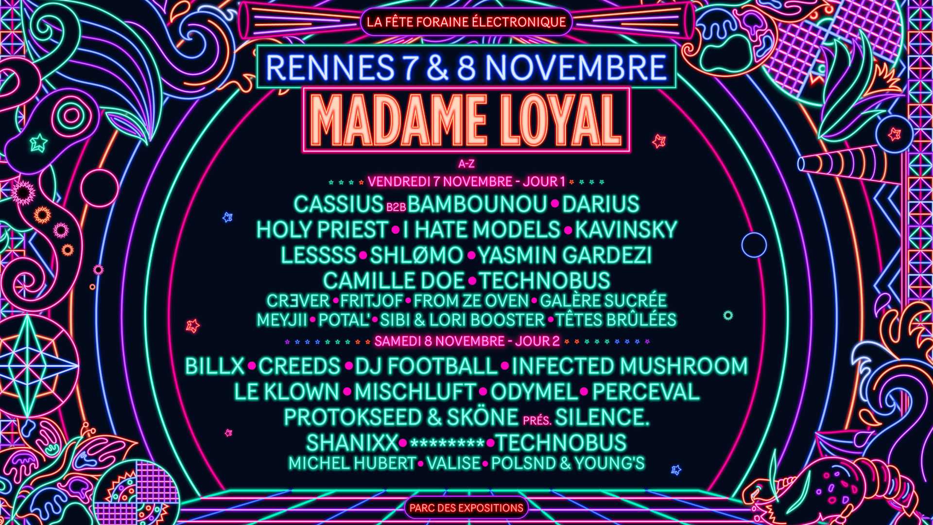 L'affiche de Madame Loyal Rennes 2025