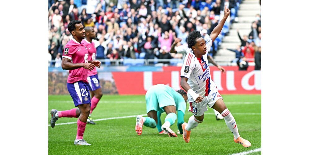 Malick Fofana après son but. Photo Stéphane Guiochon