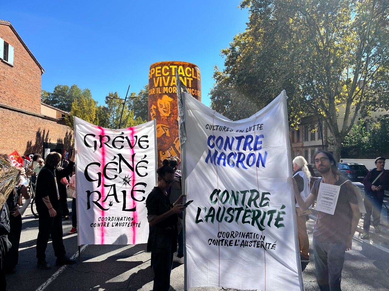 entre 9 000 et 20 000 manifestants dans les rues de Toulouse