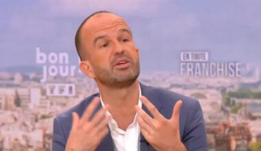 Tensions sur le plateau de "Bonjour" sur TF1, ce matin, quand Bruce Toussaint lance à Manuel Bompard de LFI : "Vous êtes très nerveux ! Vous allez me faire un doigt d'honneur en sortant du plateau ?" - Regardez