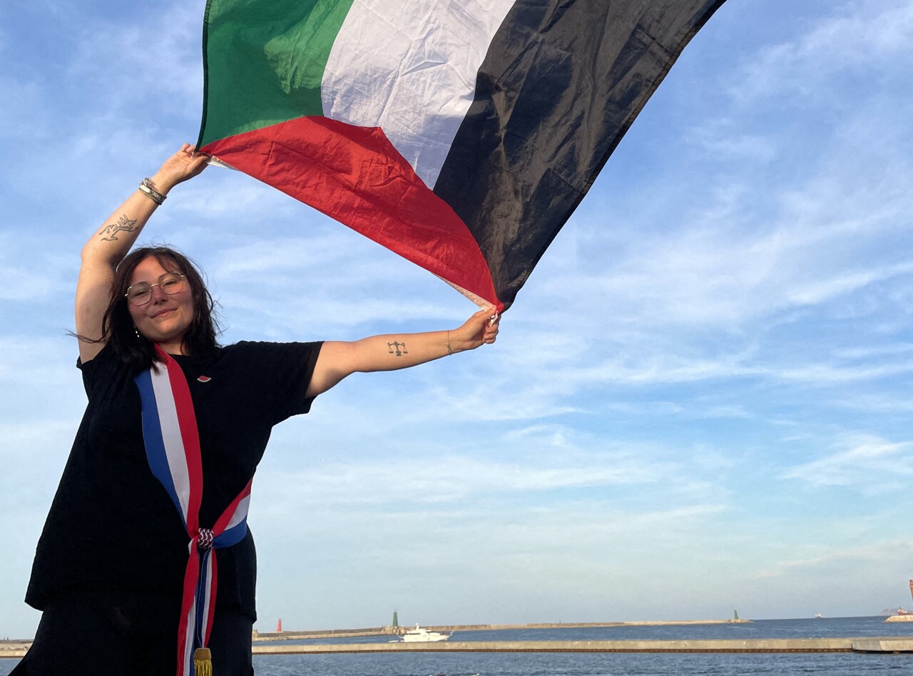 arrêtée et détenue par Israël, cette députée de Rennes entame une grève de la faim