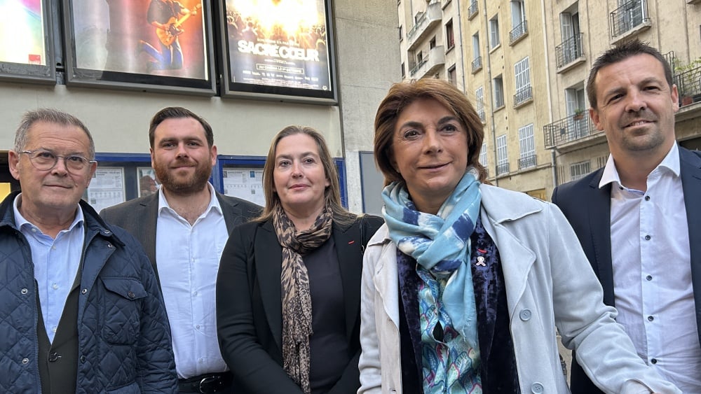 Martine Vassal au cinéma pour soutenir "Sacré-Cœur" à Marseille