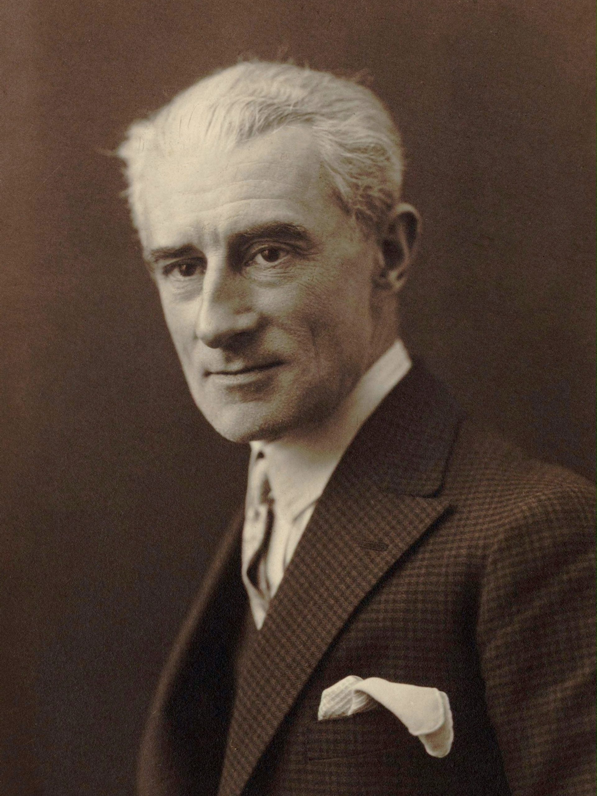 Maurice Ravel En 1925 : Bibliothèque Nationale De France
