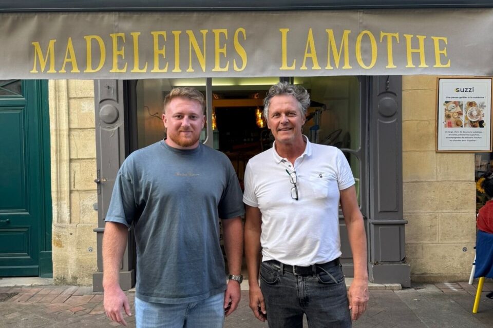 Maxime Lamothe et son associé dans la maison 