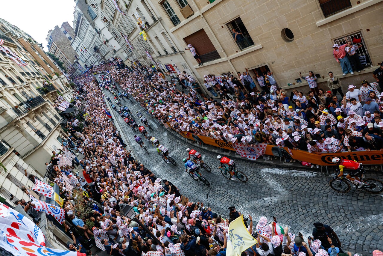 la dernière étape sur la butte Montmartre a été reconduite, "à une condition"