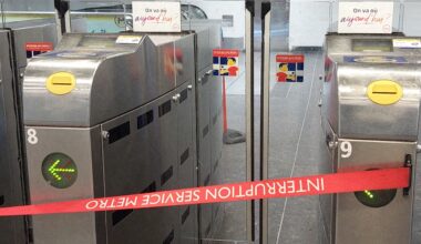 La station de métro Jean-Jaurès évacuée en fin de soirée ce vendredi, avant la fin du service