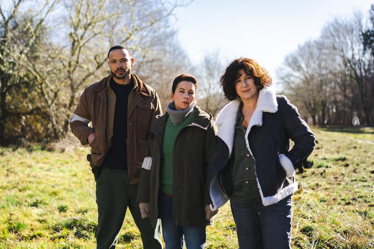 Les trois comédiens principaux au cœur de l’intrigue à Mont-de-Marsan.