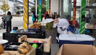 six jours après l'évacuation du camp de Maurepas, 80 personnes sans solution d'hébergement