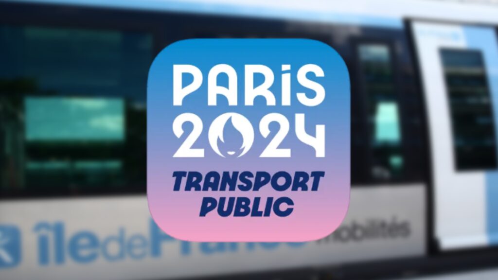 Le logo de l'appli Transport Public Paris 2024 // Source : Numerama Le logo de l'appli Transport Public Paris 2024 // Source : Numerama