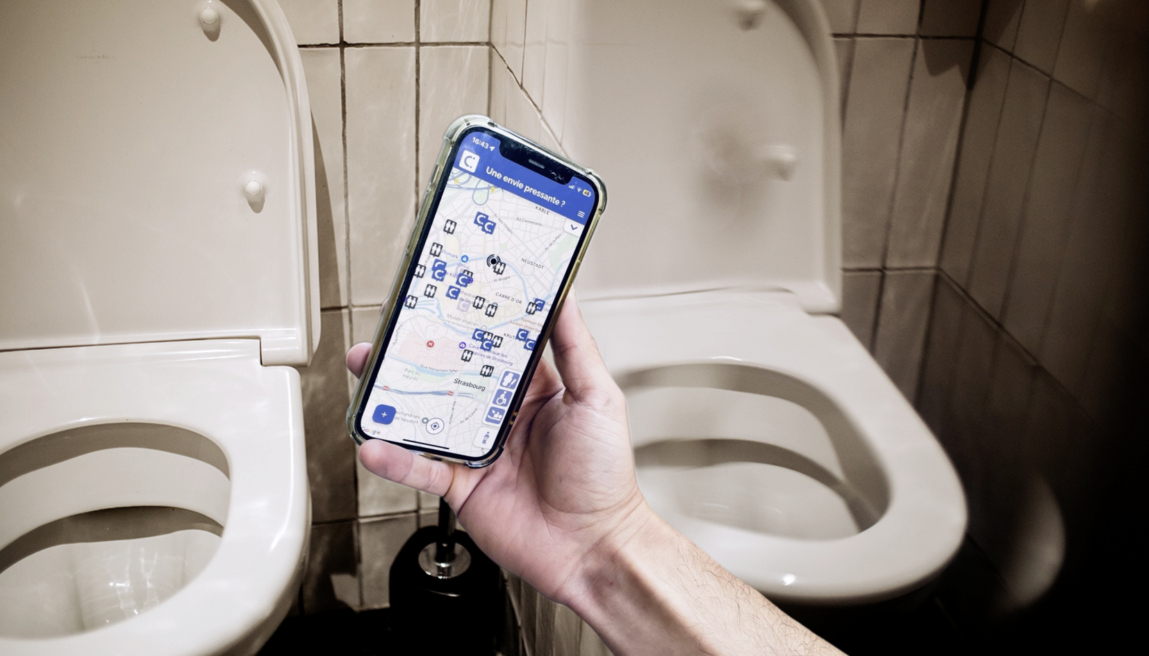 Envie de faire un pipi gratuit ? À Strasbourg, cette application recense 51 toilettes