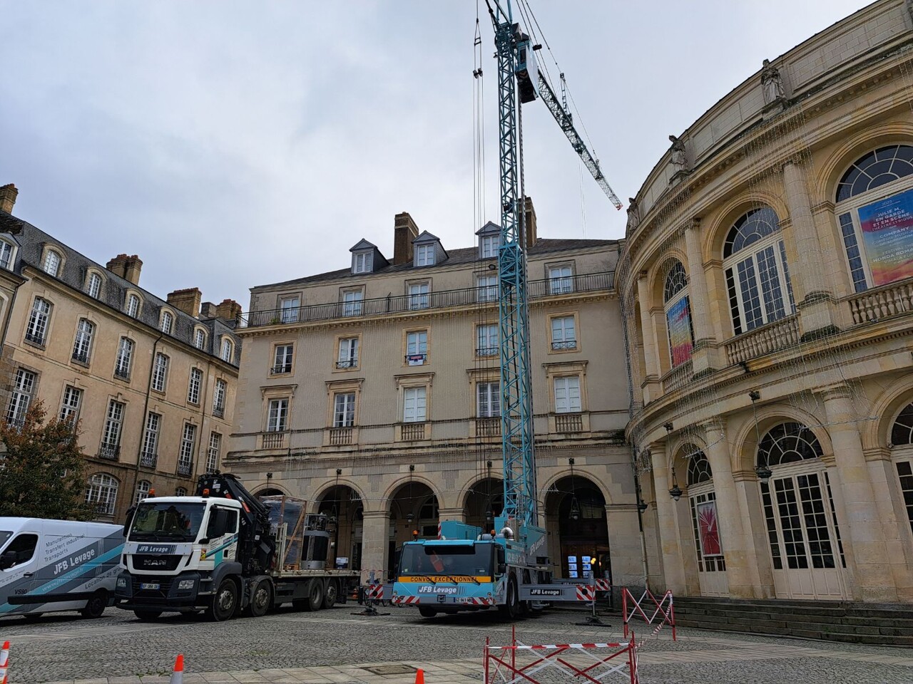 À Rennes, il ne peut pas installer sa terrasse à cause d'un chantier : ce commerçant en colère