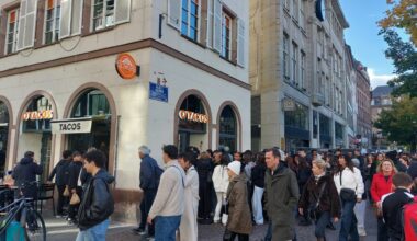 Strasbourg. Des centaines de personnes attendent devant cette boutique du centre-ville : voici pourquoi