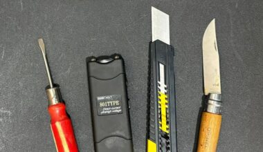 un quadragénaire armé d'un tournevis, d'un couteau et d'un taser interpellé rue Paradis