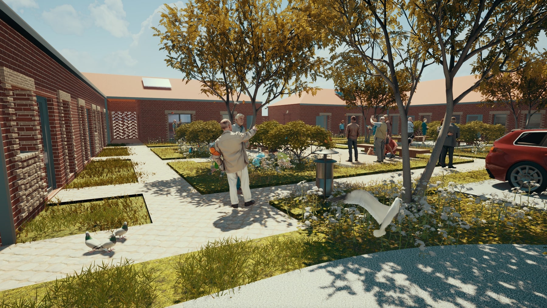 Au Pile, un futur béguinage et des jardins aux noms choisis par les enfants