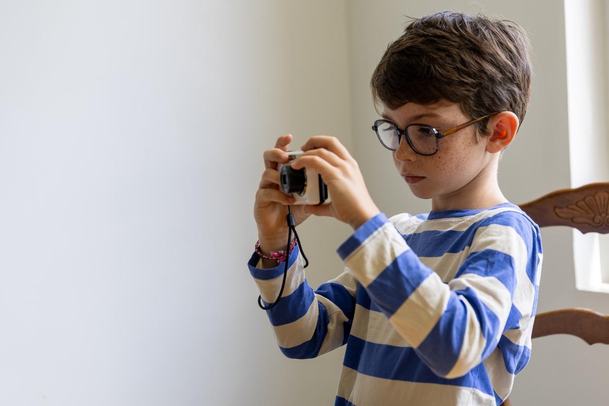 Un regard déjà prometteur et une passion qui ne fait que commencer !