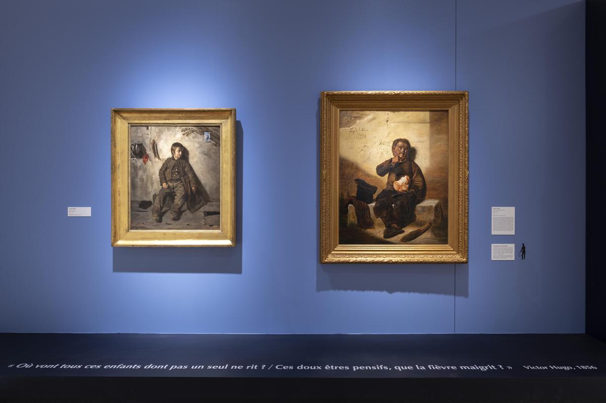 Les fameux petits Savoyards, un type enfantin souvent représenté par les peintres de l’époque