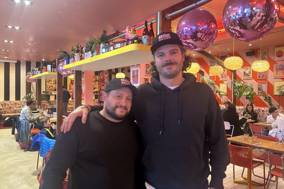 Brice Guérin et Julien Vanhoye, les responsables du lieu à Bordeaux.