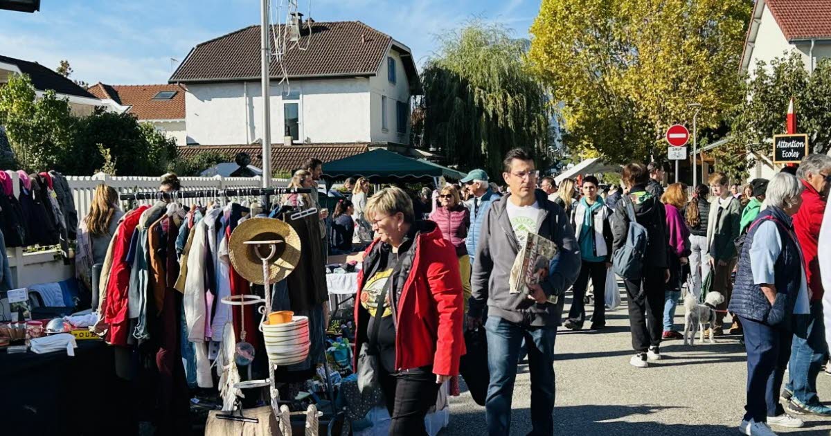 Corenc. Un nouveau succès pour la brocante de rentrée
