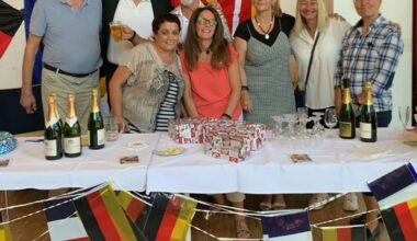 Tavaux. Le comité de jumelage Tavaux-Friesenheim en Allemagne pour l’exposition commerciale Nova