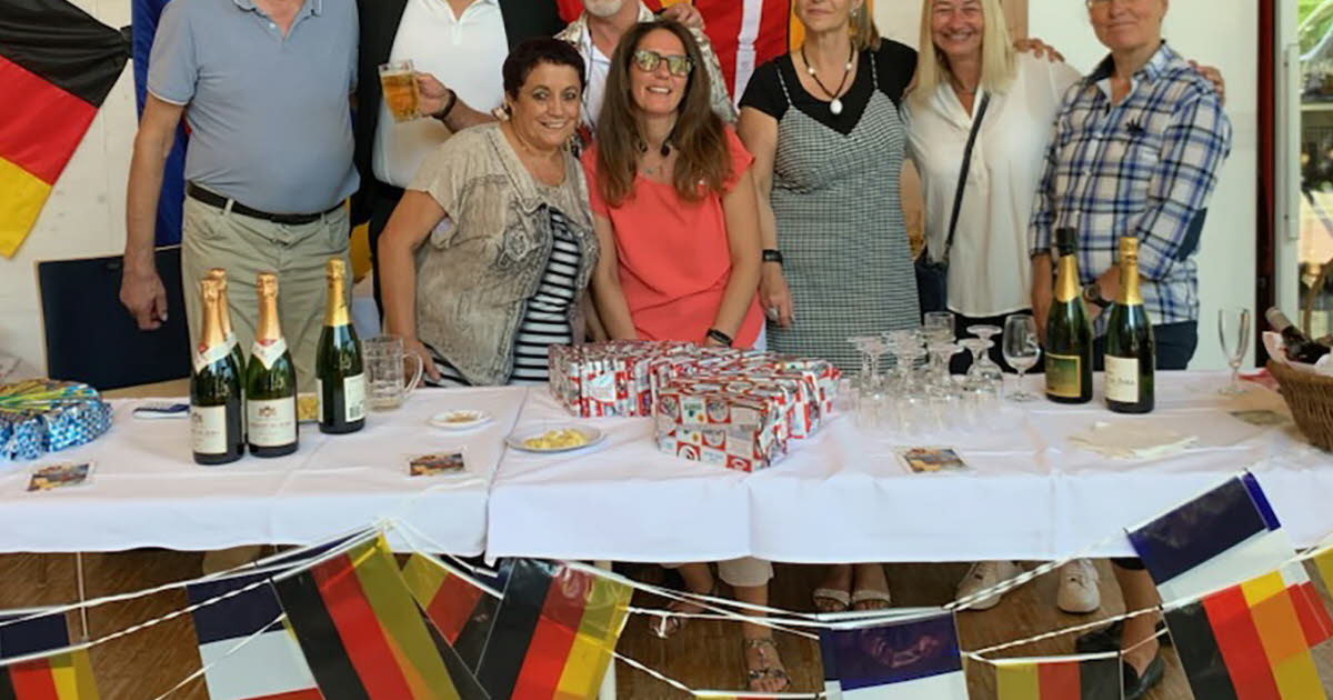 Tavaux. Le comité de jumelage Tavaux-Friesenheim en Allemagne pour l’exposition commerciale Nova