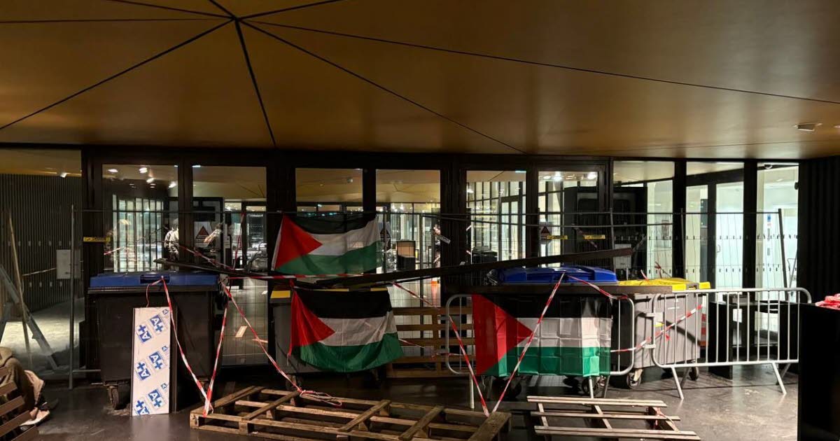 Strasbourg Sciences Po et l’Institut Le Bel bloqués en solidarité avec les bateaux de la flottille pour Gaza arrêtés par l’armée israélienne