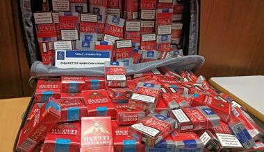 Saint-Étienne. À 79 ans, le conducteur avait 60 cartouches de cigarettes de contrebande dans son coffre