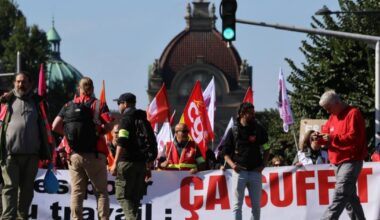 Strasbourg, Mulhouse... des milliers de manifestants en Alsace