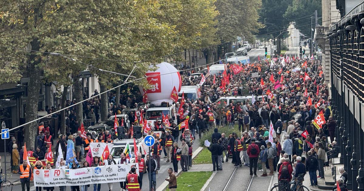 Saint-Etienne. Entre revendications nationales et inquiétudes locales, plusieurs milliers de personnes ont battu le pavé
