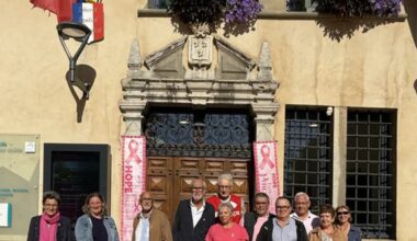 Montbonnot-Saint-Martin. Une vente de parapluies rose pour soutenir les malades du cancer