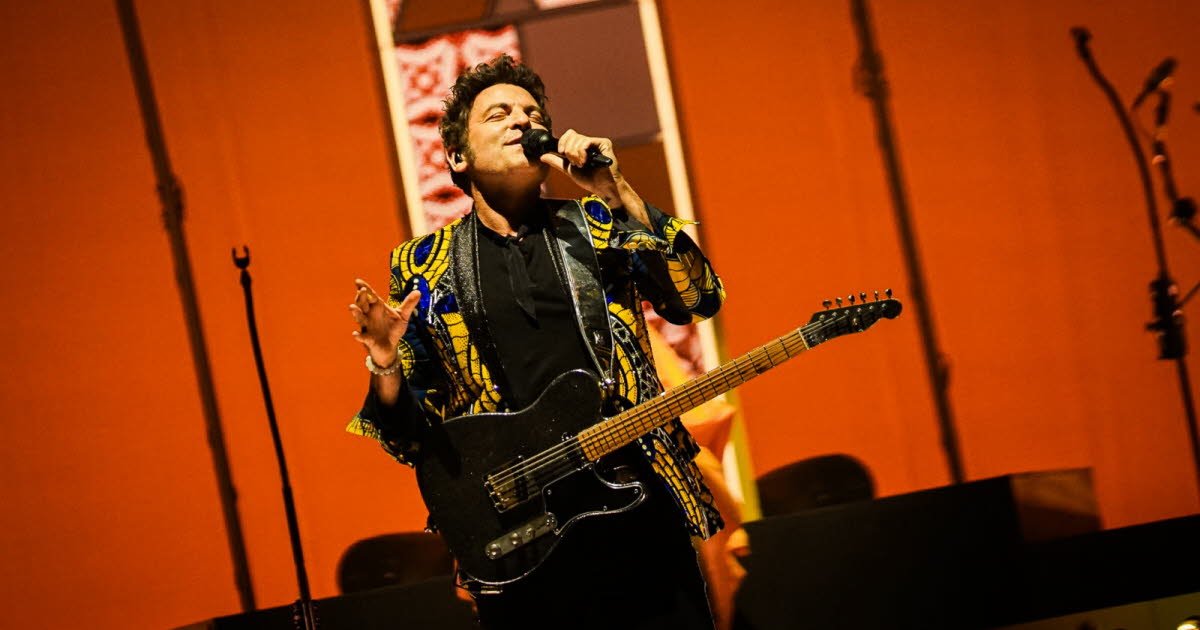 Matthieu Chedid transporte les spectateurs avec « des musiques qui soignent l’âme »