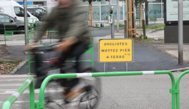 des travaux, une galère temporaire pour les vélos