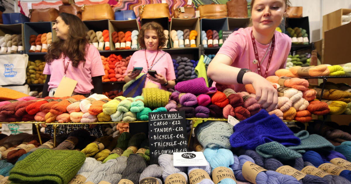 Métropole de Lyon. C’est parti pour le festival Knit Eat & Co qui se déroule tout le week-end à la Sucrière
