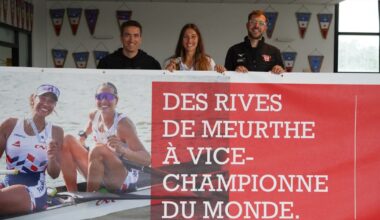 Aviron. Retour triomphal pour la vice-championne du monde Emma Cornelis, célébrée par son club de Nancy