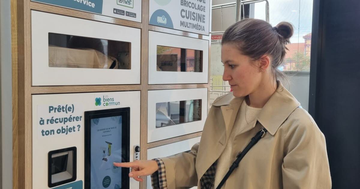 Saint-Étienne. Des casiers connectés pour louer une perceuse, un appareil à raclette ou un vidéoprojecteur