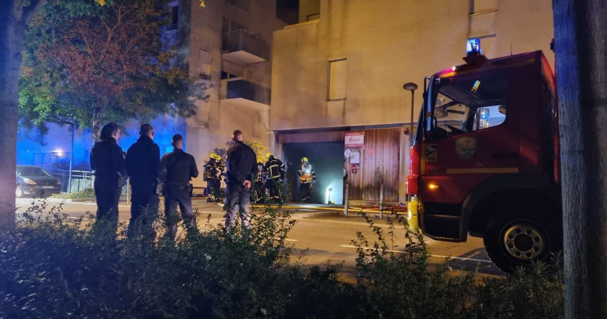 Grenoble. Incendie avenue des Jeux olympiques : le bâtiment endommagé