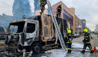 Strasbourg . Un camion poubelle prend feu à la Krutenau