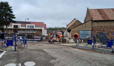 des travaux en cours, toujours pour lutter contre le transit